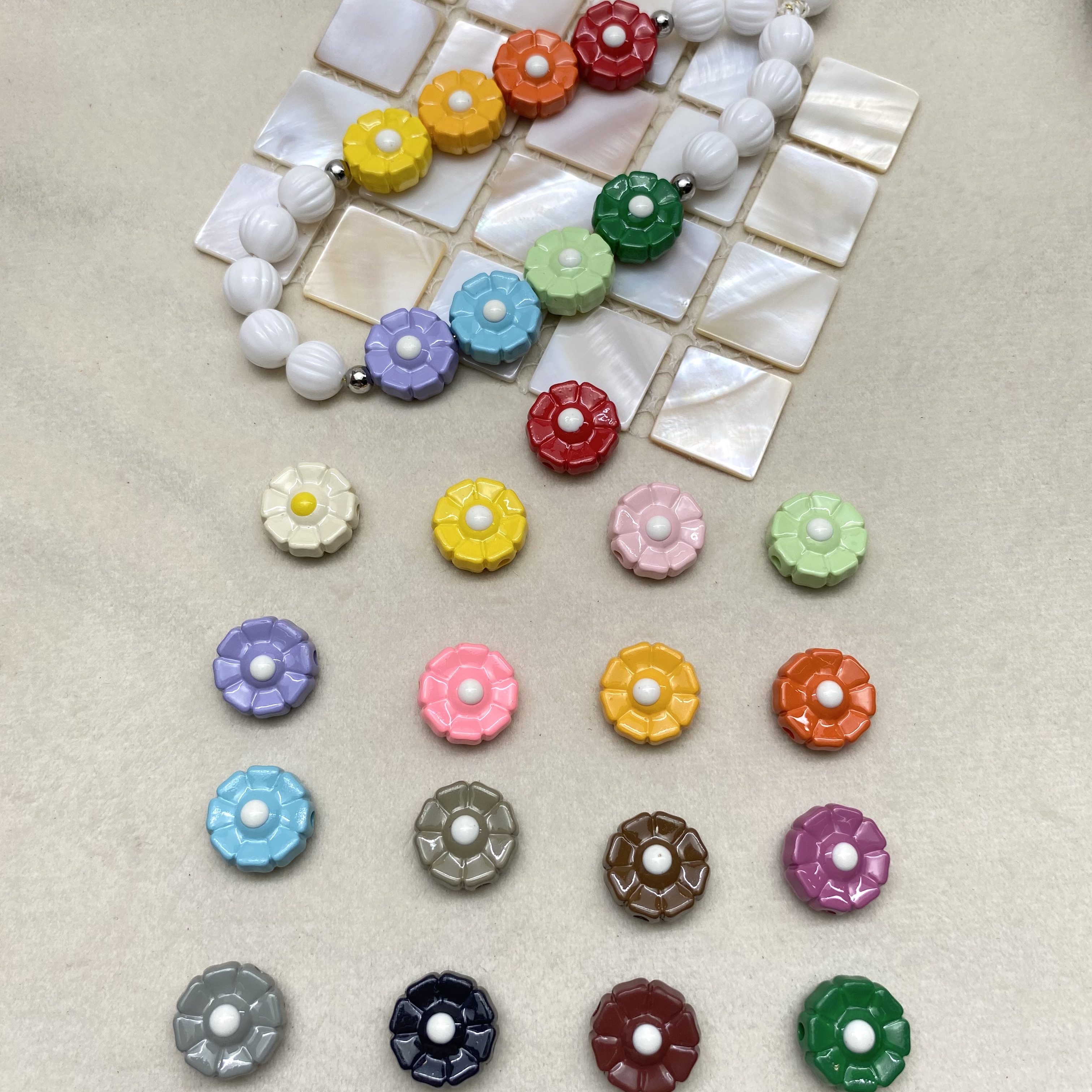 树脂配件/宋锦/字母金属配件/树脂饰品配件/diy产品图