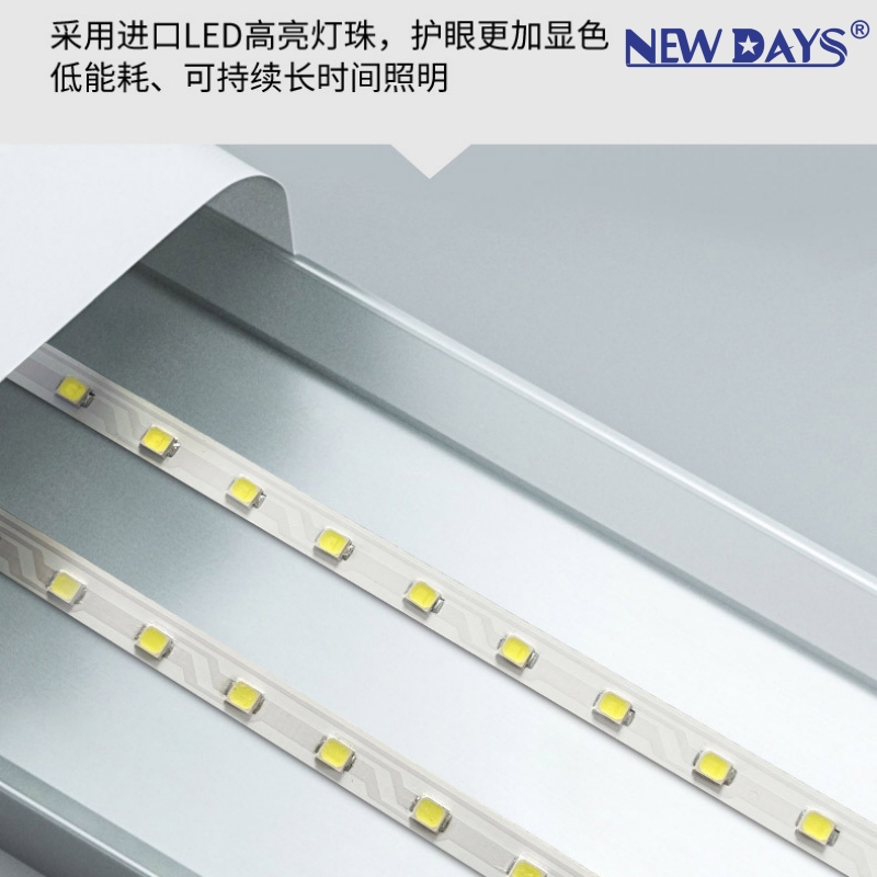 NEWDAYS marca crossover nuevo LED62 amplio modelo ameba luz purificadora fluorescente luz fluorescente ahorro de energía resaltado luz de tira recargable ultra larga duración luz de alta eficiencia fluorescente Application Scenario