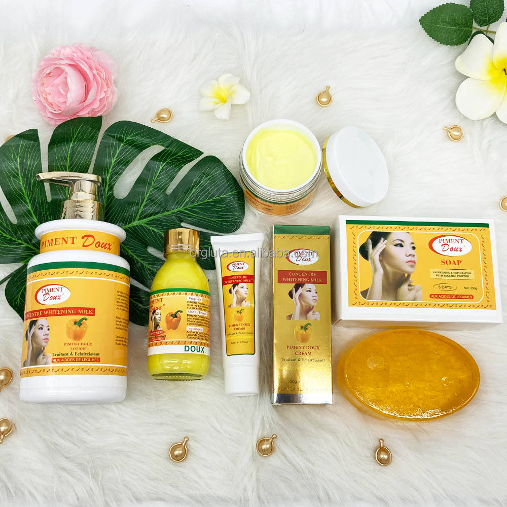 Piment Doux Lightening Soap Face & Body Soap Application Scenario