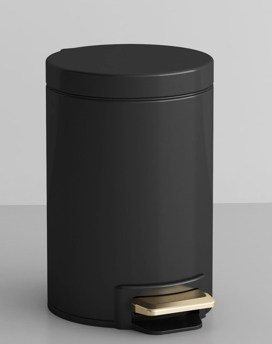 垃圾桶收纳桶/垃圾桶/铁垃圾桶/分类不锈钢垃圾桶/不锈钢大号垃圾桶白底实物图