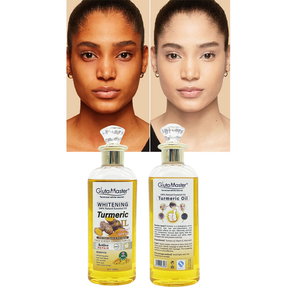 Gluta Master Whitening Turmeric Oil SPF 50+ Face & Body Oil