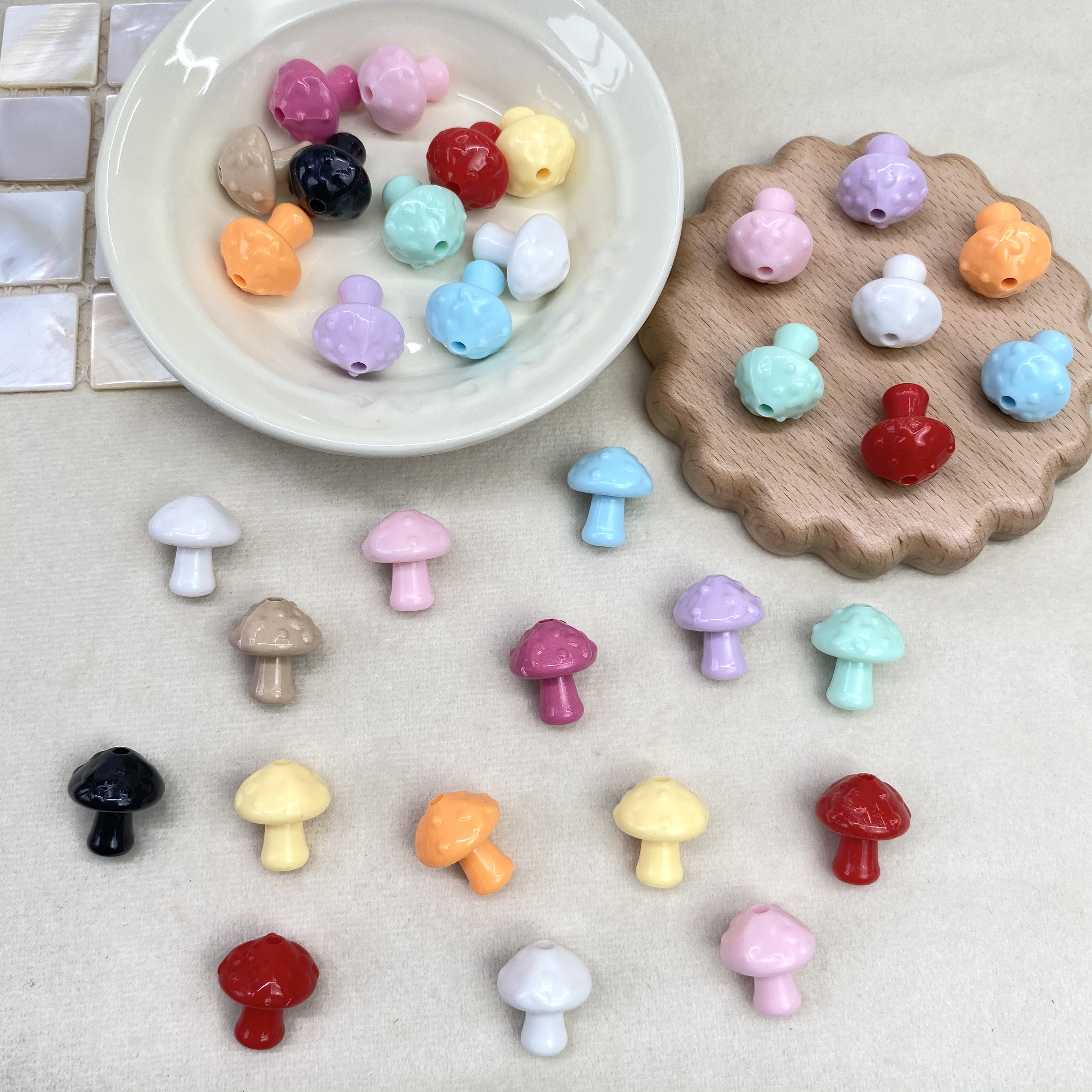 树脂配件/宋锦/字母金属配件/树脂饰品配件/diy白底实物图