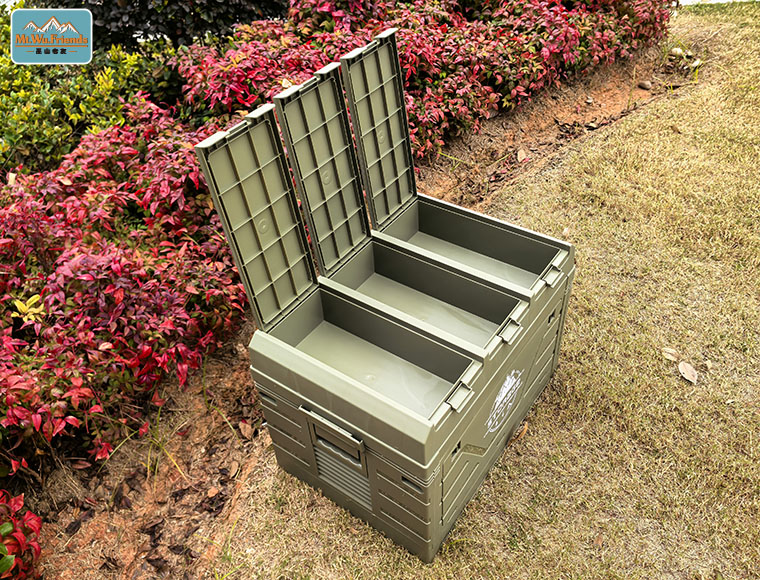 Wushan Old Friend Outdoor Foldable Box, Camping Convenient Storage Box, car trunk Storage Box, Picnic Storage Box pic 23