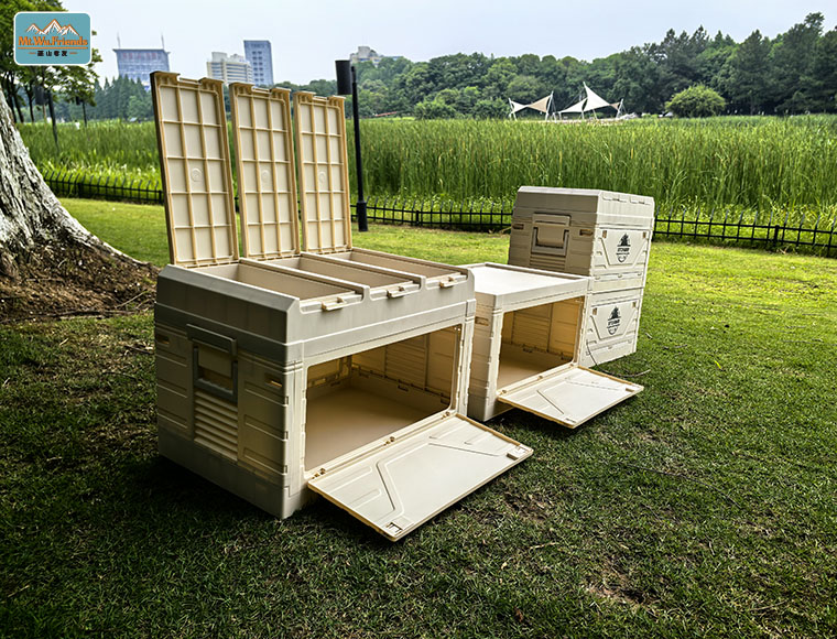 Wushan Old Friend Outdoor Foldable Box, Camping Convenient Storage Box, car trunk Storage Box, Picnic Storage Box pic 3