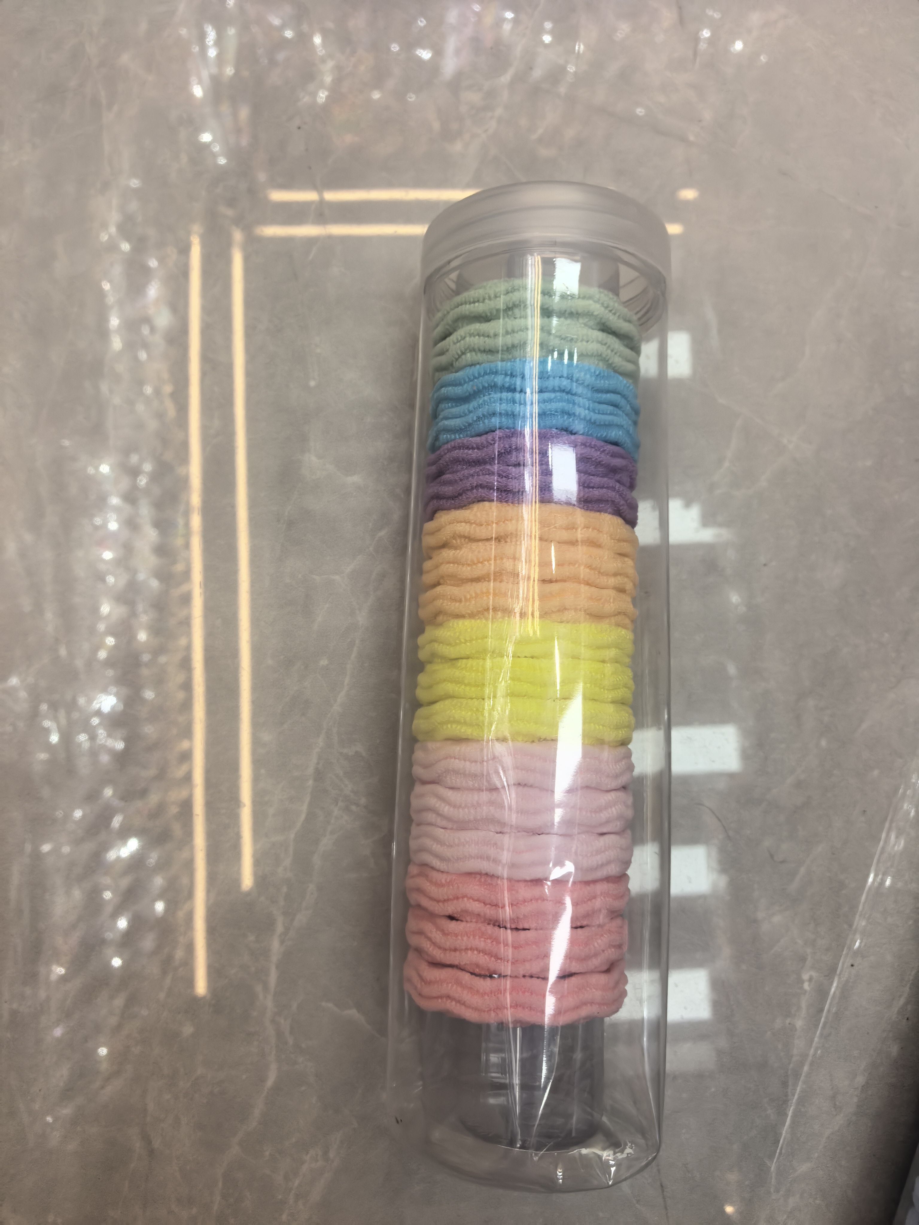 头饰流行皮筋提花头绳儿童成人不勒头发皮筋