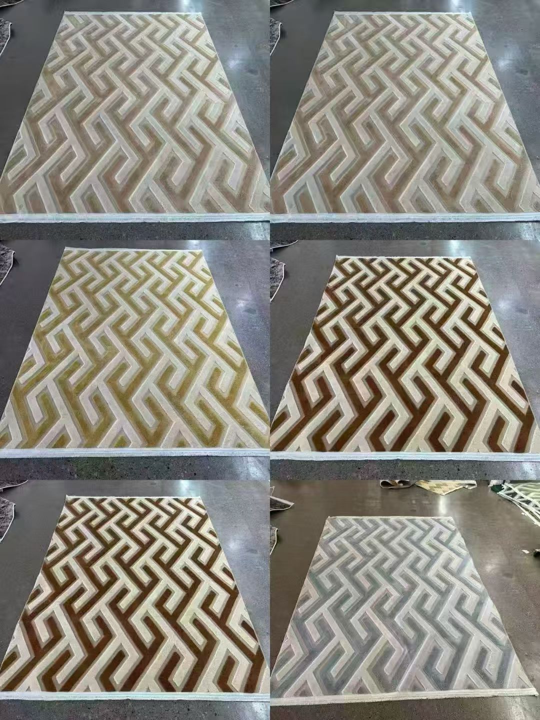 阳离子舒棉绒地毯家用防滑易打理轻奢地垫现代简约客厅地毯大面积满铺详情5