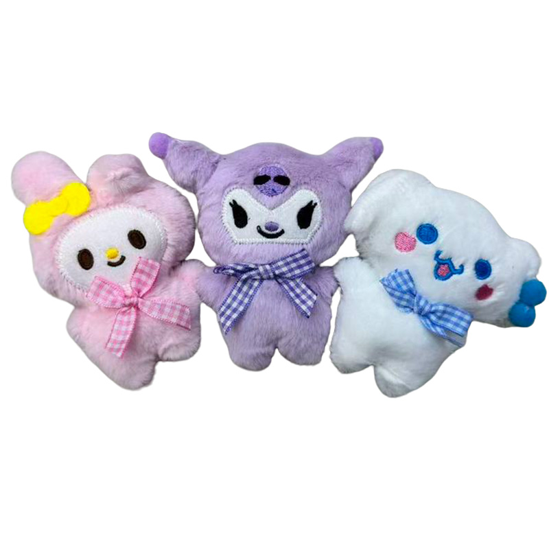 星星人/毛绒玩具/挂件公仔/毛绒公仔挂件/挂件白底实物图