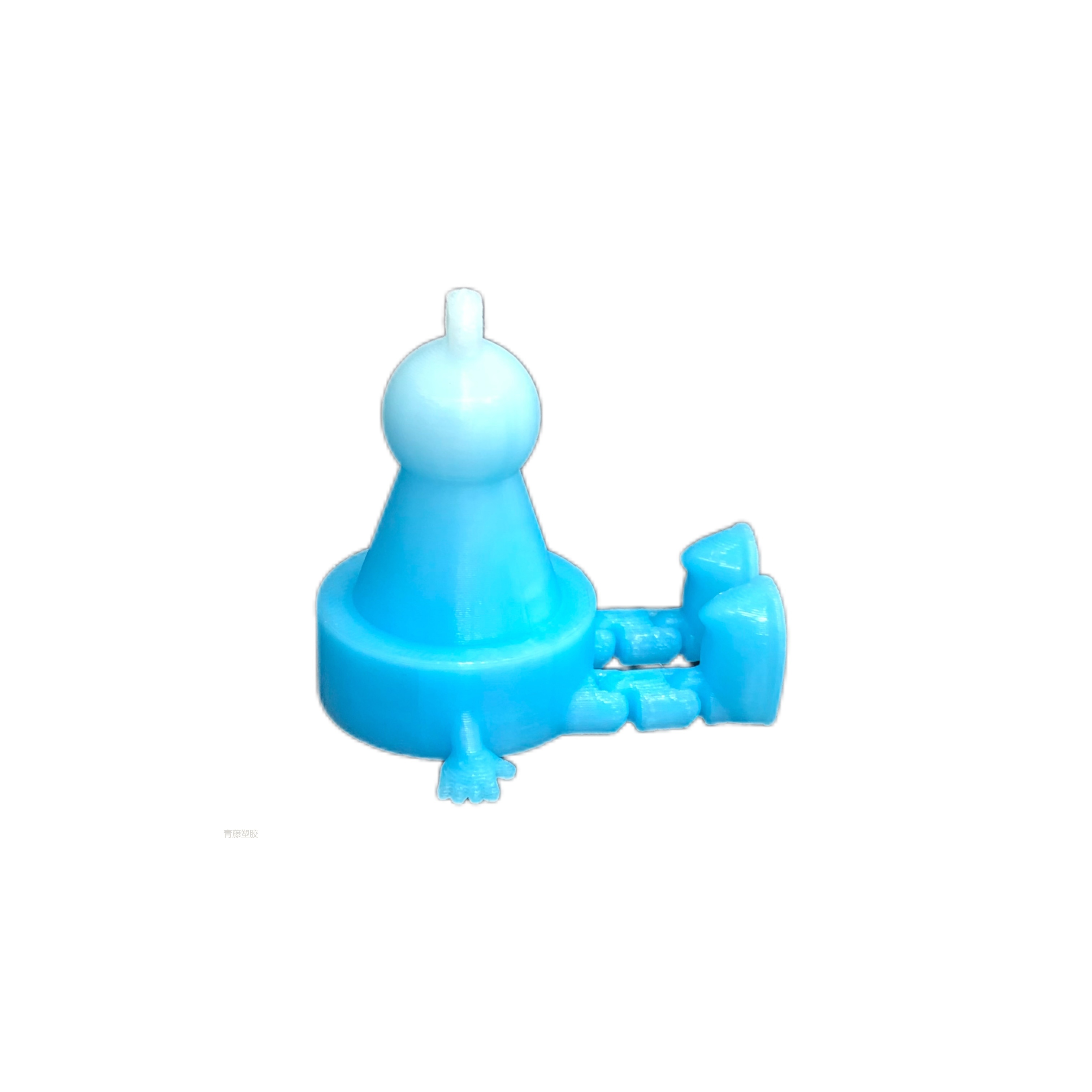 3D printed keychains can be used as decorations or small cute figurines. You can freely choose the color, size, and style. Specification drawing