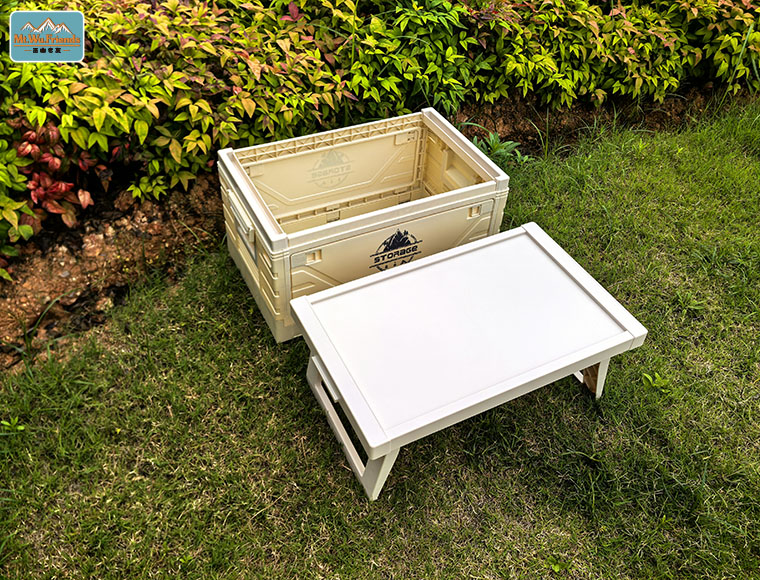 Wushan Old Friend Outdoor Foldable Box, Camping Convenient Storage Box, car trunk Storage Box, Picnic Storage Box pic 9