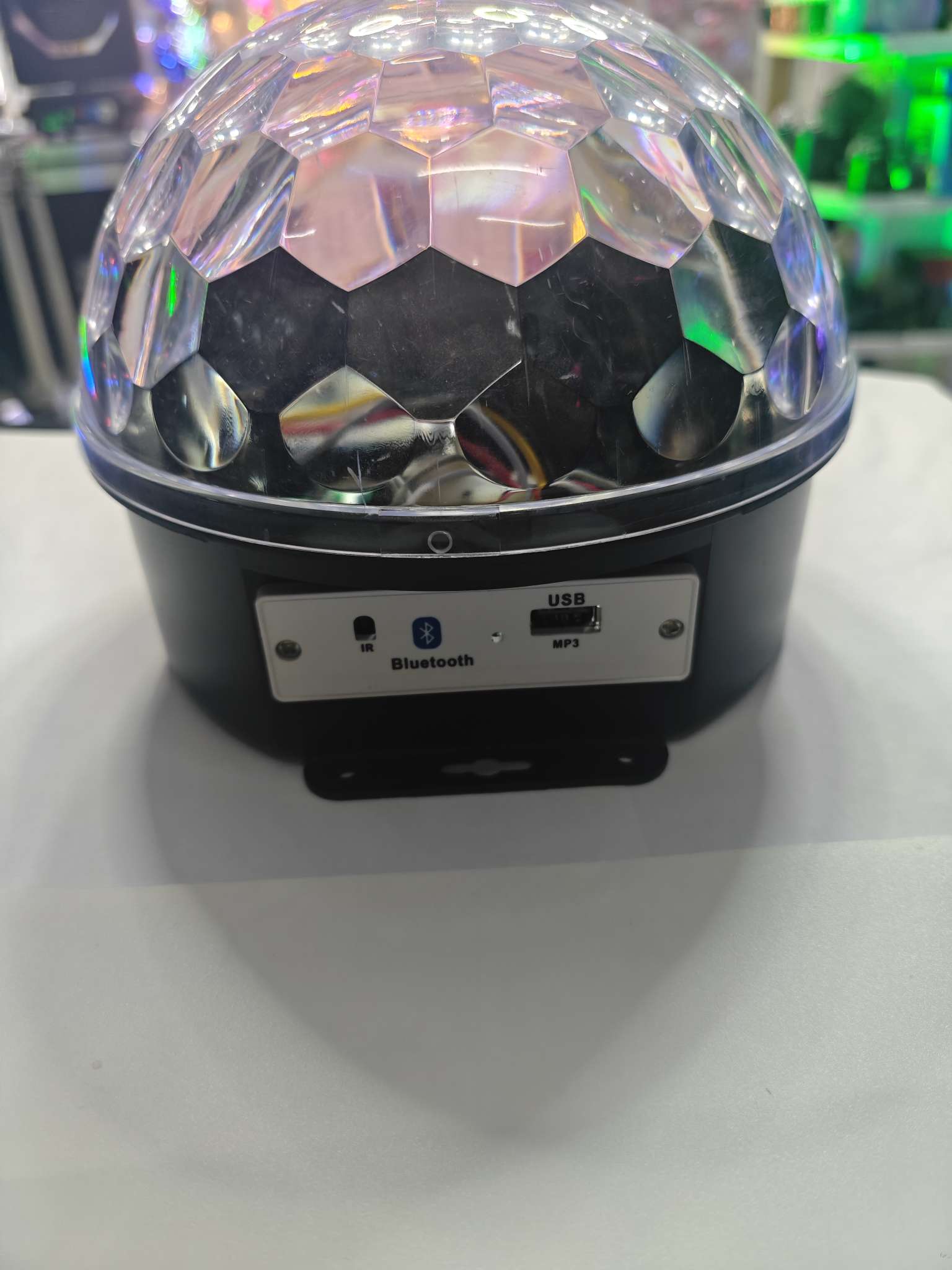 Bluetooth Big Magic ball, Bluetooth speaker, small speaker, seven-color rotating color light, subwoofer, high sound quality, ktv dancing light, atmosphere light, seven-color electronic Specification image