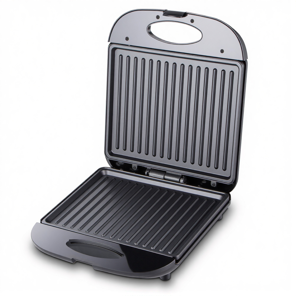 RAF European and American standard household double-sided heating breakfast machine, multi-functional waffle machine R2290T sandwich machine, steak machine Specification image