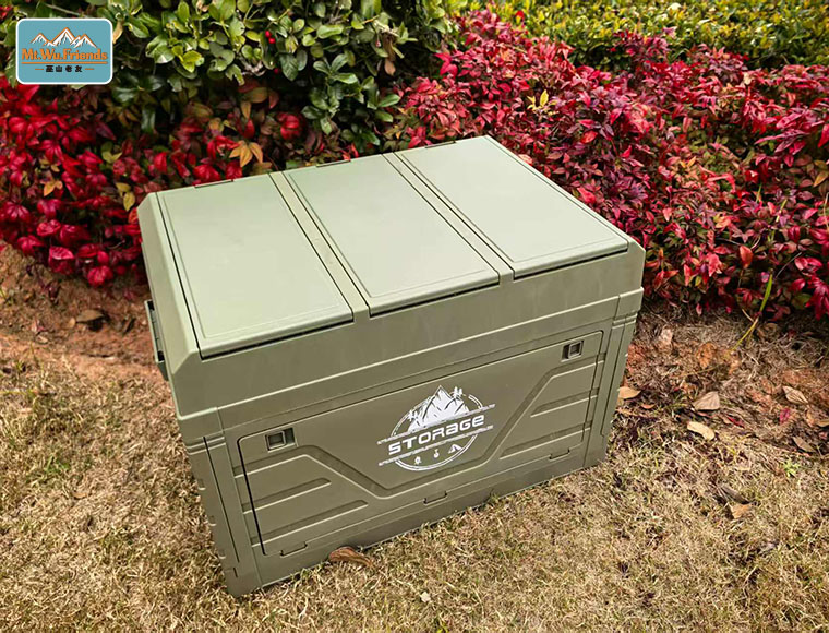 Wushan Old Friend Outdoor Foldable Box, Camping Convenient Storage Box, car trunk Storage Box, Picnic Storage Box pic 18