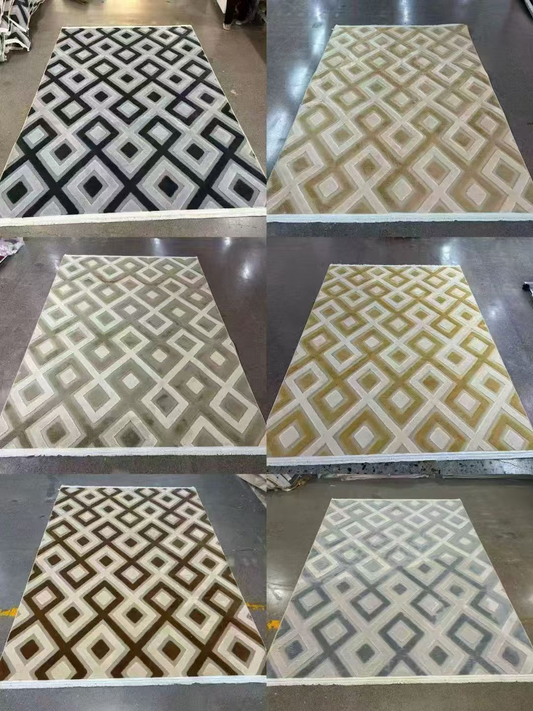 阳离子舒棉绒地毯家用防滑易打理轻奢地垫现代简约客厅地毯大面积满铺详情6