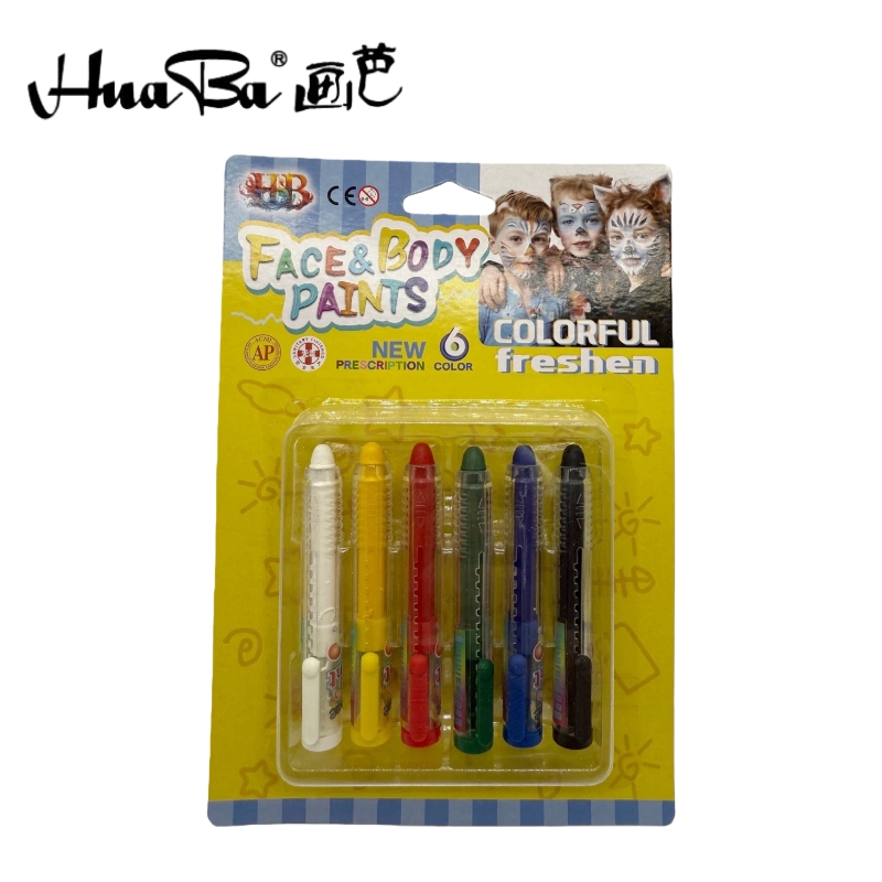 Huaba Body Painting, Face Color, Pushpen, Party, Dance, Creative Art Graffiti, Halloween npc Makeup, cosplay Essential (L36)