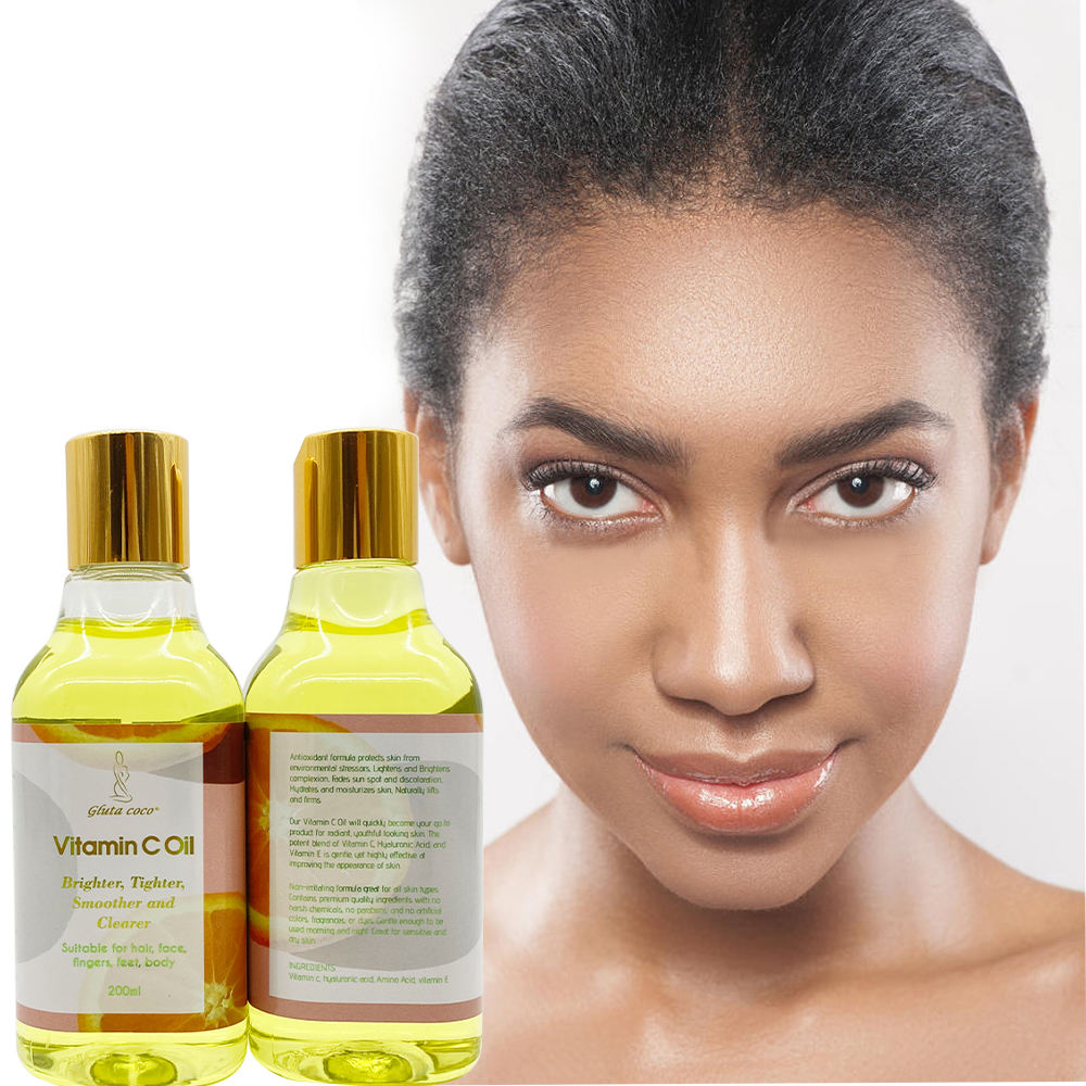 Gluta Coco Vitamine C Oil Face & Body Oil details Picture