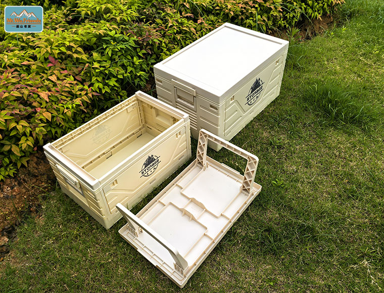 Wushan Old Friend Outdoor Foldable Box, Camping Convenient Storage Box, car trunk Storage Box, Picnic Storage Box pic 13