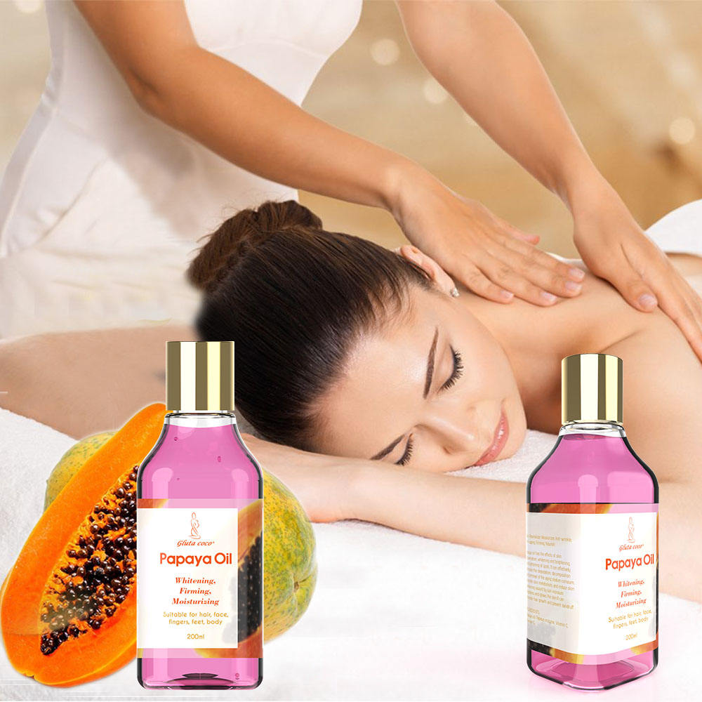 Gluta Coco Papaya Oil Whitening Firming Face & Body Oil 产品图
