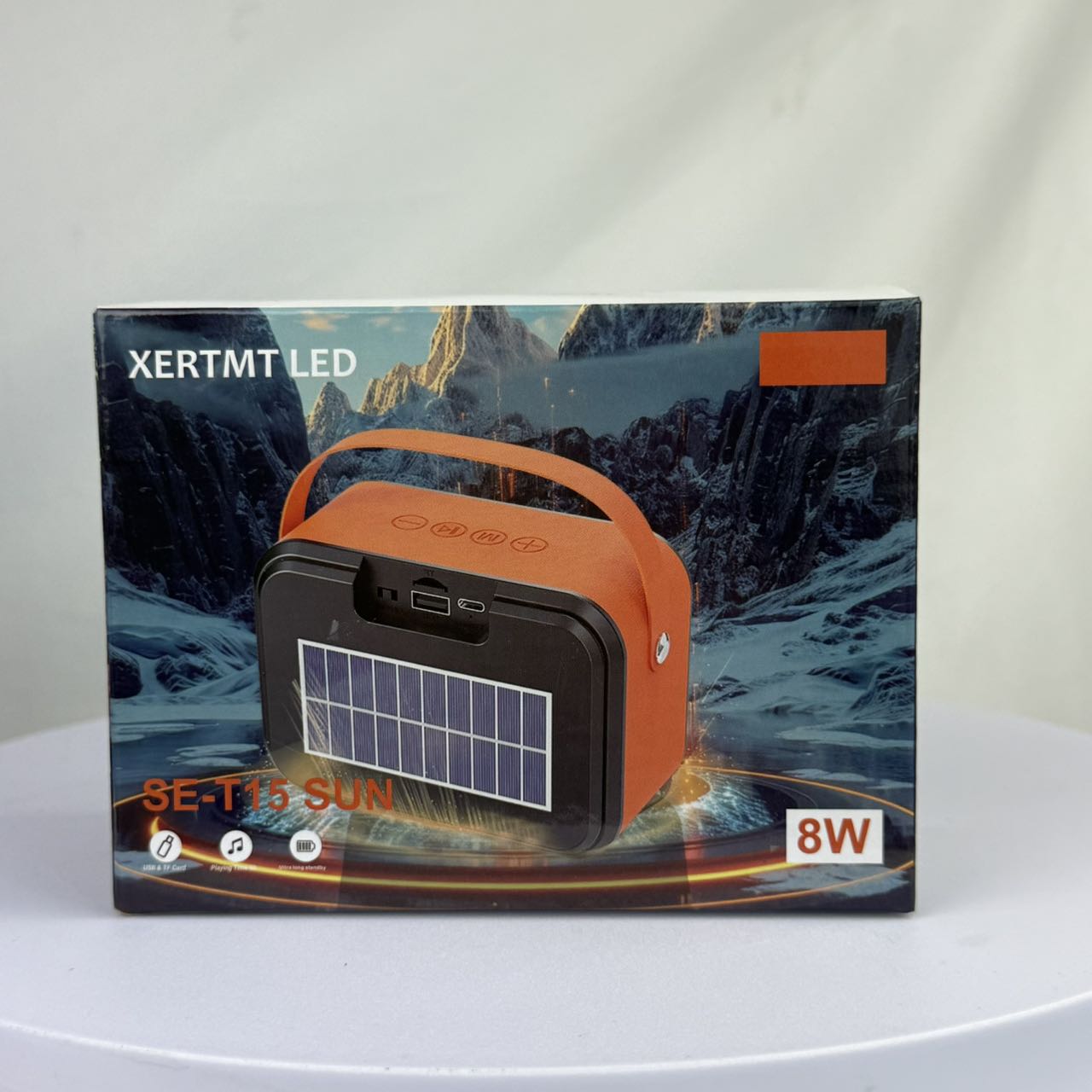 The T15 Bluetooth speaker, a cross-border bestseller, is a solar-powered Bluetooth mini speaker Item Picture