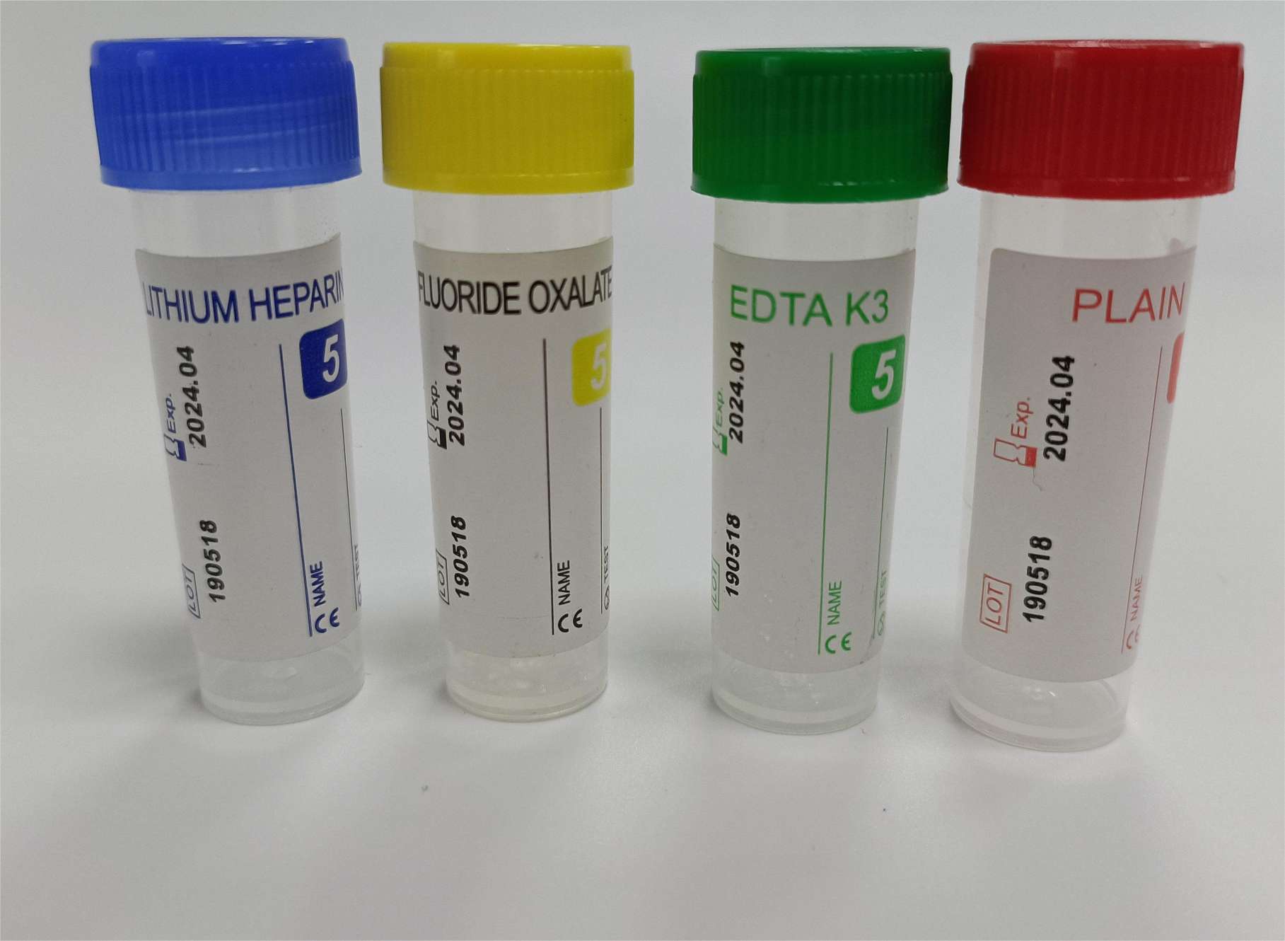 High cost-performance color non-vacuum blood collection tubes for medical laboratories detail image 5