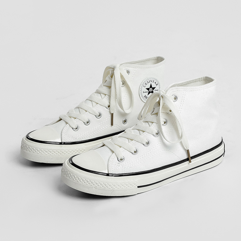 1970s retro classic high-top canvas shoes 2025 autumn new men's and women's couple joker student board shoes fashion undefined