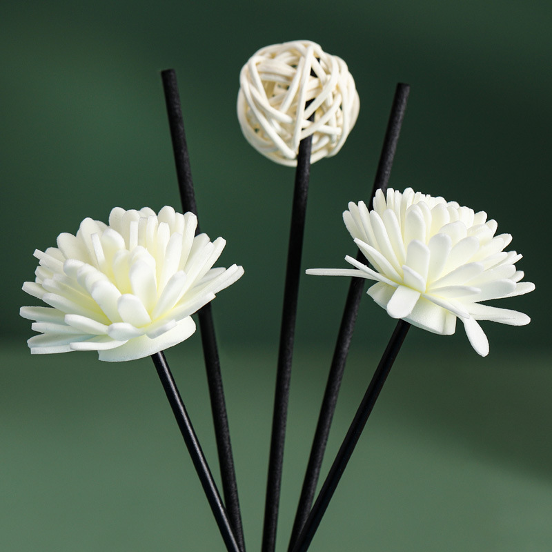 gray small squre bottle reed diffuser essential oil bedroom living room fragrance incense decoration household perfume factory wholesale Specification drawing