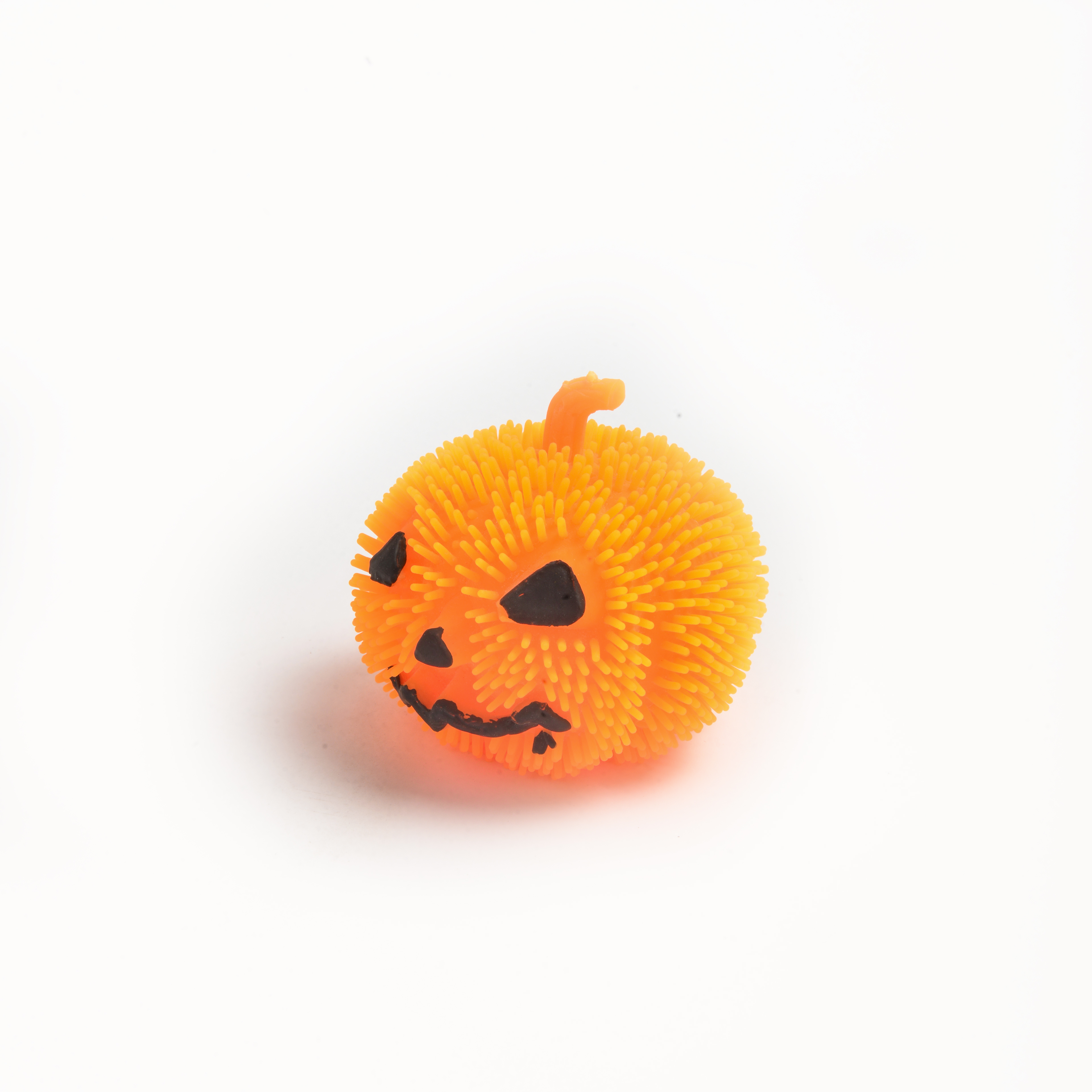 Ghost Festival Pumpkin Lantern Puff Ball Cute Halloween Pumpkin Yoyo Pumpkin Lantern TPR Soft Glow Toy details Picture