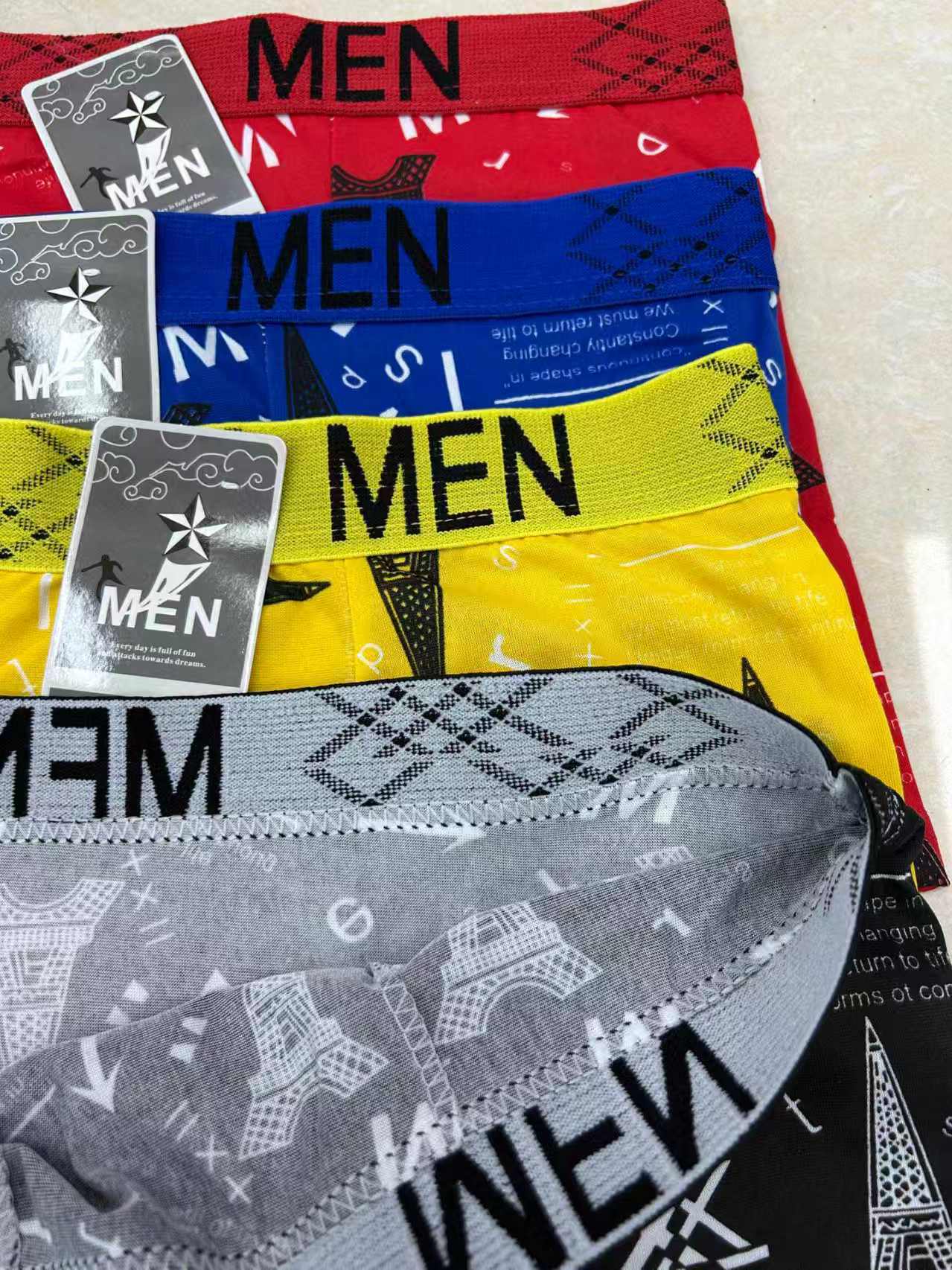 无缝男平角/男士尼龙无缝内裤/平角男内裤/男士内裤/无缝男士内裤细节图