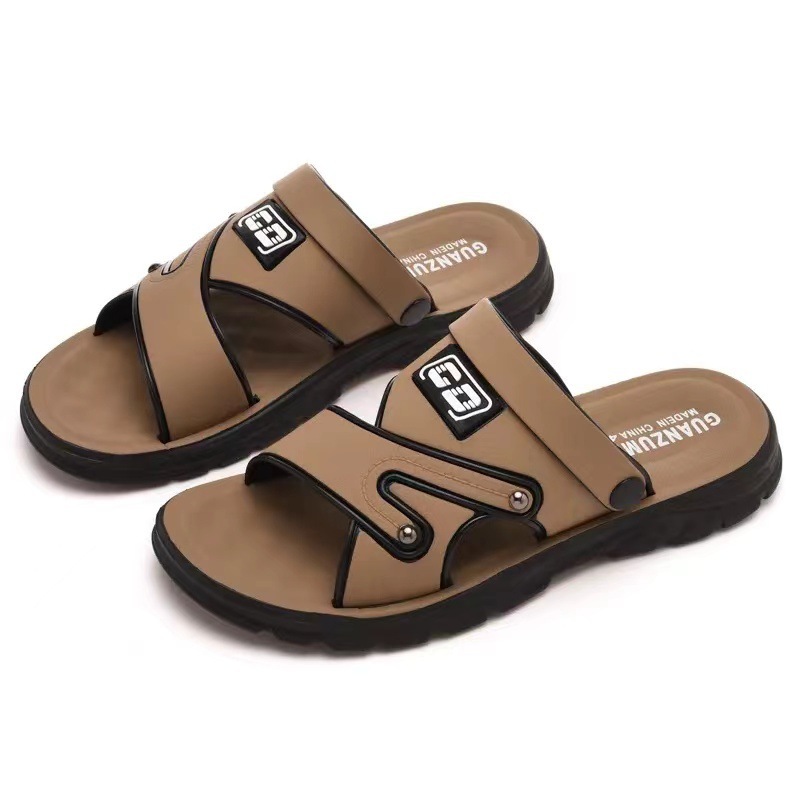 new summer men's platform non-slip comfortable soft rubber sole outdoor driver black brown work dual-use beach sandals Application Scenario