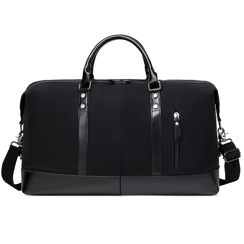 amazon canvas traveling bag men's outdoor supplies luggage travel fitness photography bag large capacity tote Application Scenario