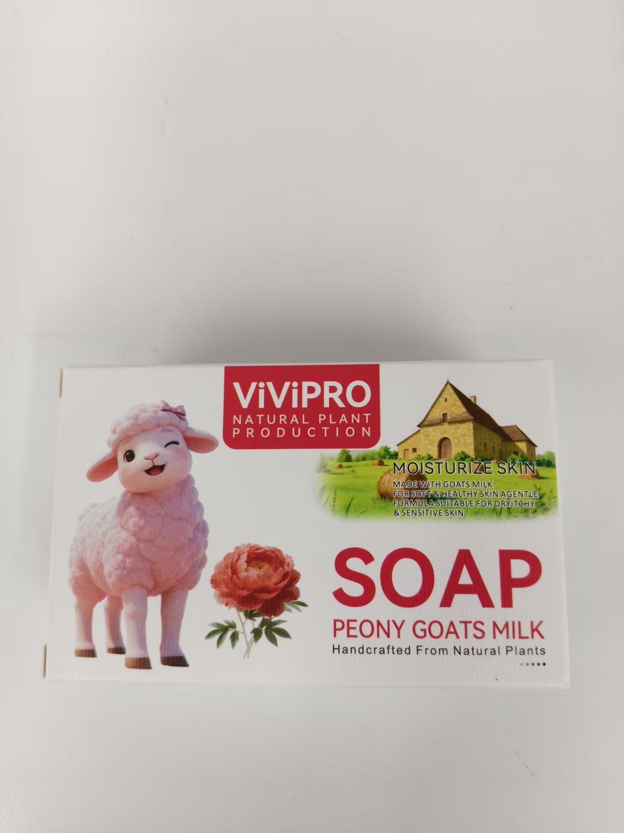 maxi limpio200g Goat Milk Soap Matcha Papaya Rose Freesia Honey Face Soap Bath Soap Specification image