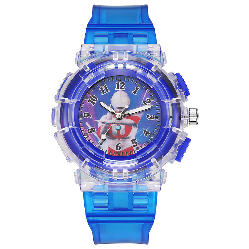 led luminous ott watch children's watch cartoon animation primary school student watch electronic sports watch men's watch Specification drawing