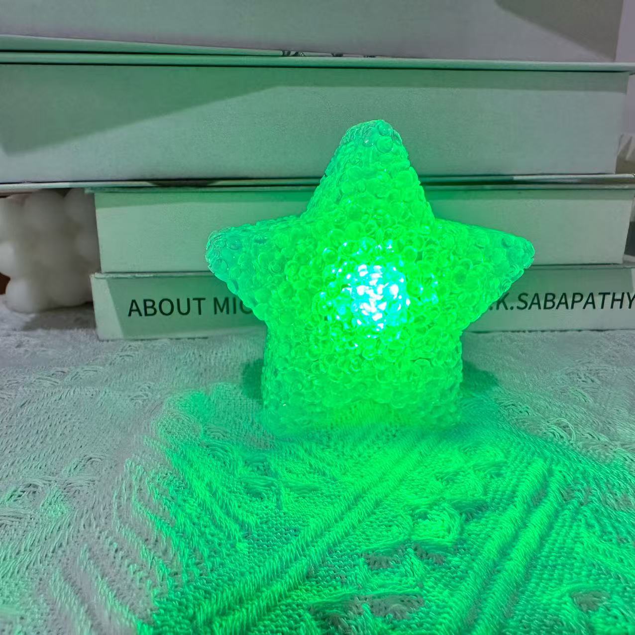 children's day hand-held star light wrist dance concert holiday decorative light small star ambience light wholesale details Picture