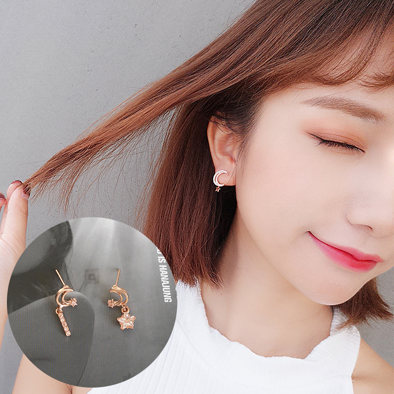 metal alloy earrings women's pearl high-grade ear studs korean style light luxury temperament high-key eardrop long fringe earrings wholesale Application Scenario