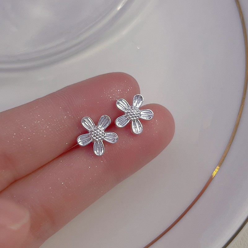 s925 silver stud earrings for women ear-caring earrings 2025 new popular special-interest design ear bone stud high-grade earrings Application Scenario
