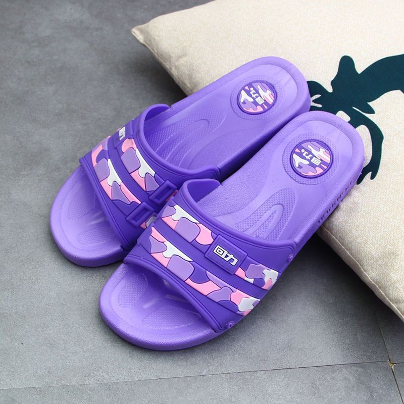 shanghai warrior slippers comfortable men's bathroom soft bottom women's daily outdoor wear couple non-slip wear-resistant indoor slippers undefined