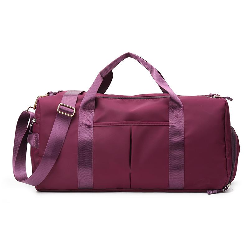 factory in stock dry wet separation sports gym bag men's travel bag yoga bag logo large capacity female backpack can be added full figure