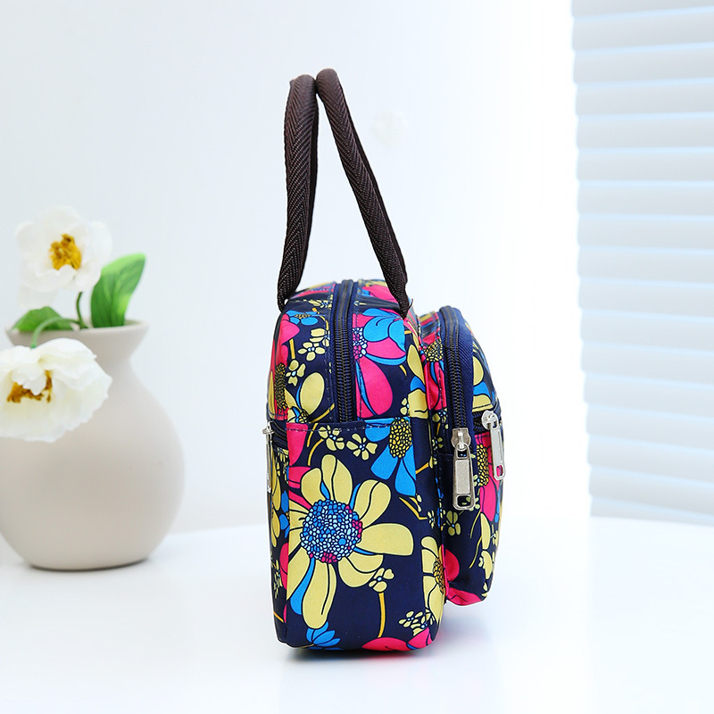 wholesale 2022 new handbag women's bag large capacity oxford cloth casual mom bag change and mobile phone bag stall bag Specification drawing