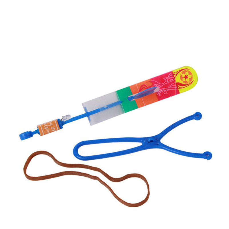 summer luminous slingshot rocket volume express blue light flying sword shining kweichow moutai rocket square night market stall small toys wholesale Application Scenario