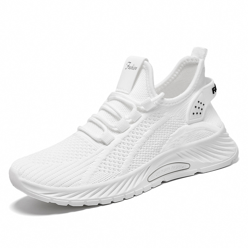 shoes women's sports shoes cross-border large size all-matching women's shoes temu trendy casual shoes flying woven breathable shoes running shoes undefined