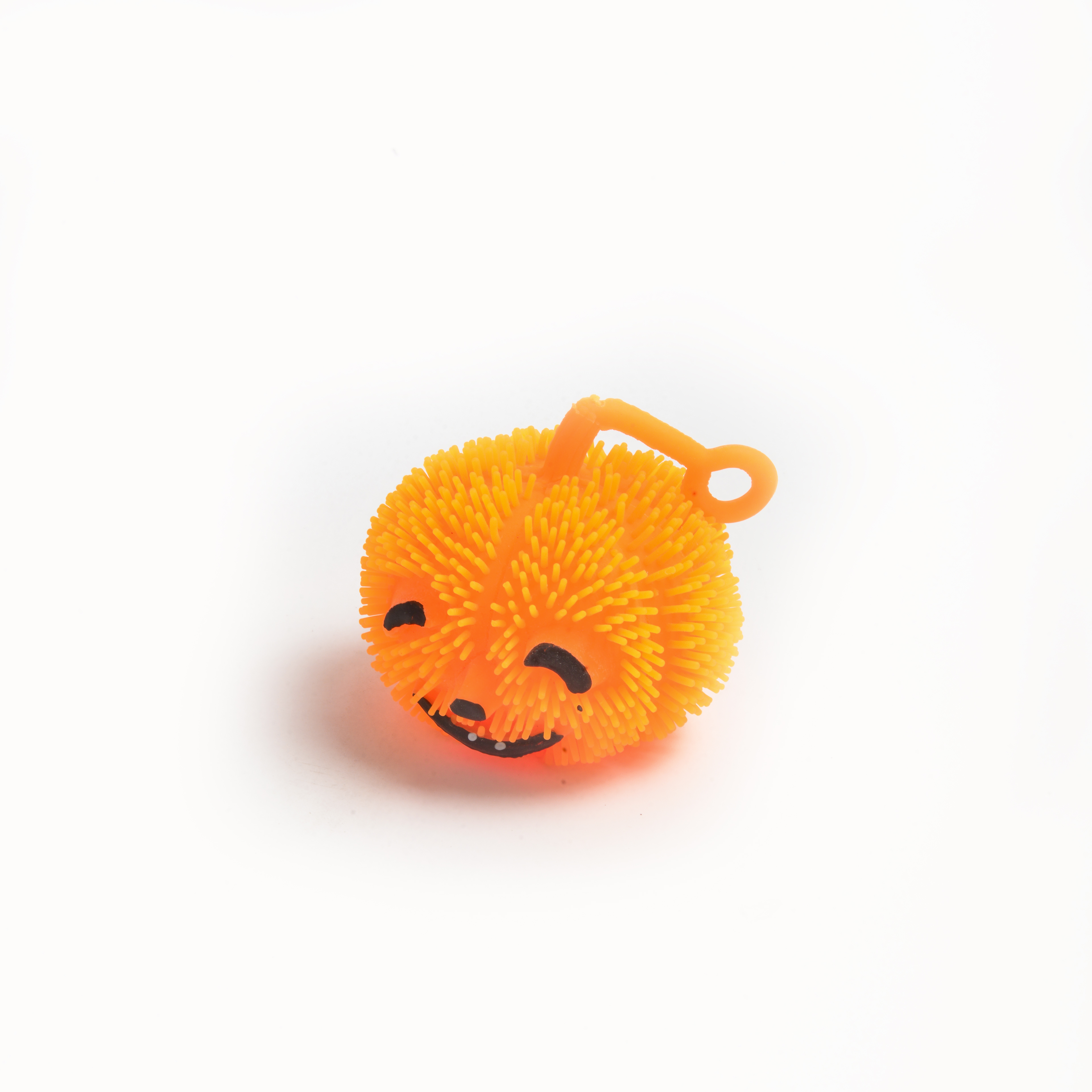 Ghost Festival Pumpkin Lantern Puff Ball Cute Halloween Pumpkin Yoyo Pumpkin Lantern TPR Soft Glow Toy full figure