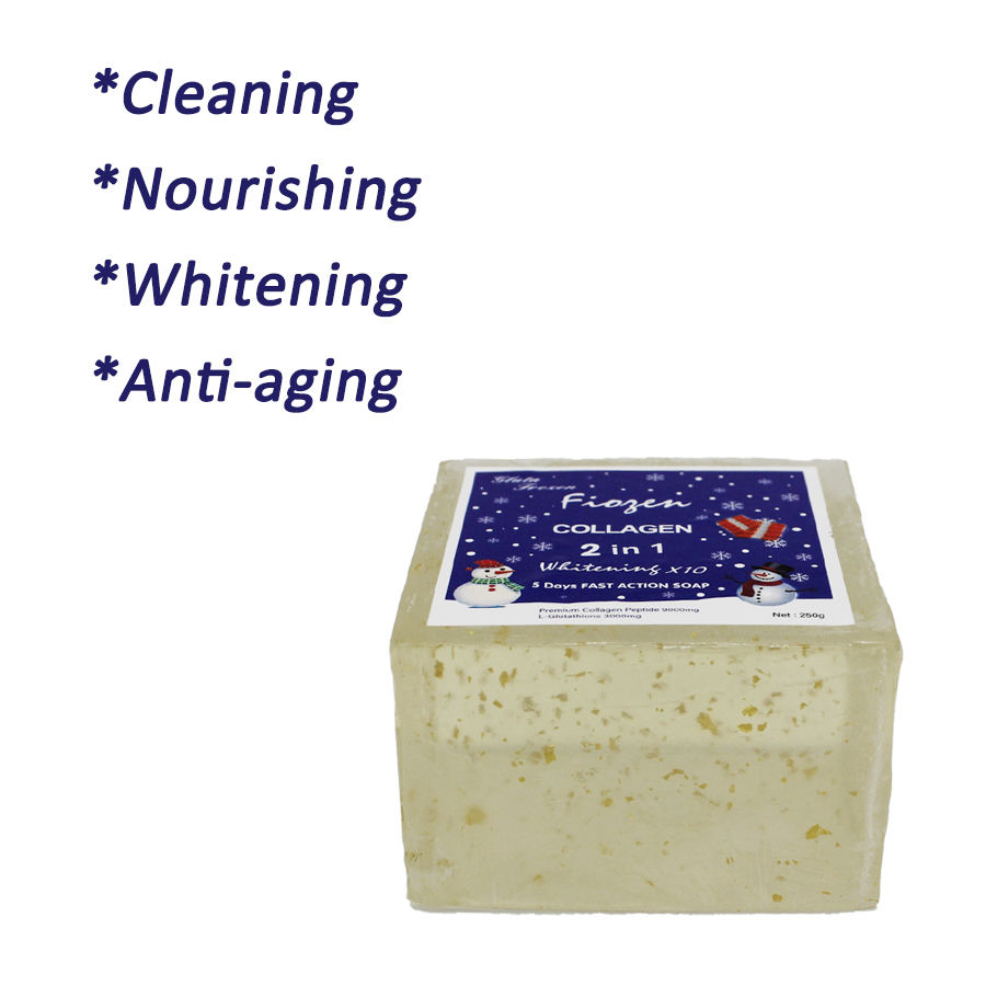 The Hot-sales Frozen 2 in 1  Strong Whitening Face&body Soap