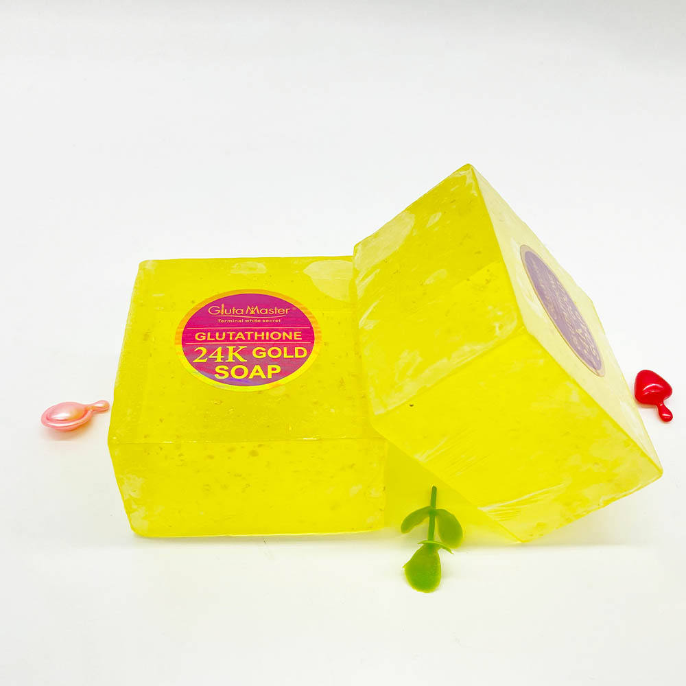 24K Gold Foil Whitening Soap Face Care 24K Gold Soap Item Picture