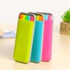 factory direct sales five pcs fluorescent pen ballpoint pen propelling pencil logo advertising promotion activity pen set stationery full figure