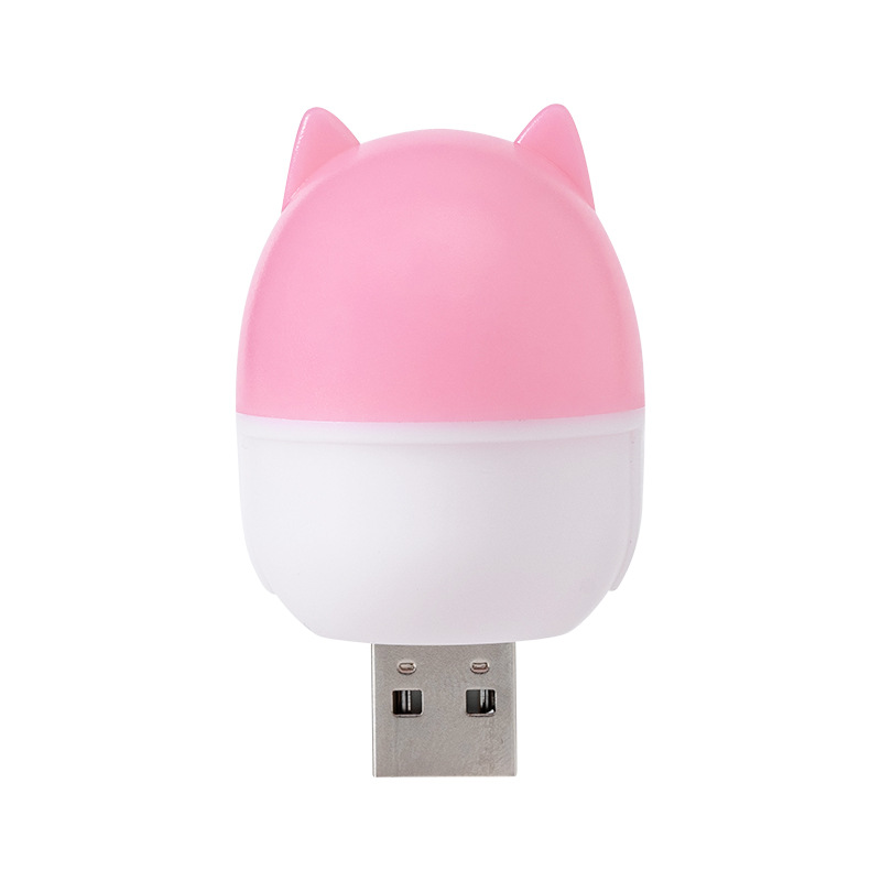 new 3w plug-in with switch led small night lamp cold and warm color living room bedroom sleep bedside lamp factory wholesale stall details Picture