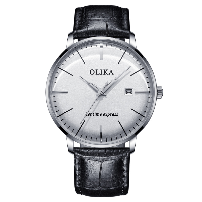 swiss brand watch men's waterproof non-mechanical automatic arc quartz watch men sports men gift watch details Picture