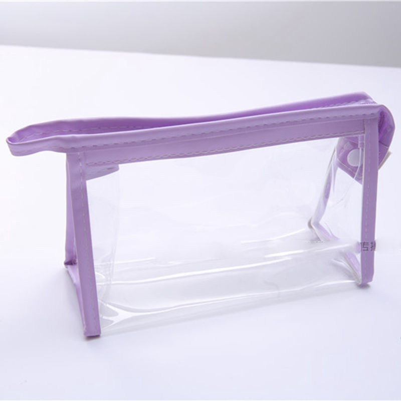 transparent pencil case large capacity simple high exam junior high school students stationery case primary school students children's pencil case ins Item Picture