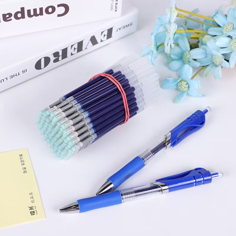 press gel pen k35 carbon pen 0.5mm black student learning ballpoint pen conference signature pen office stationery Item Picture