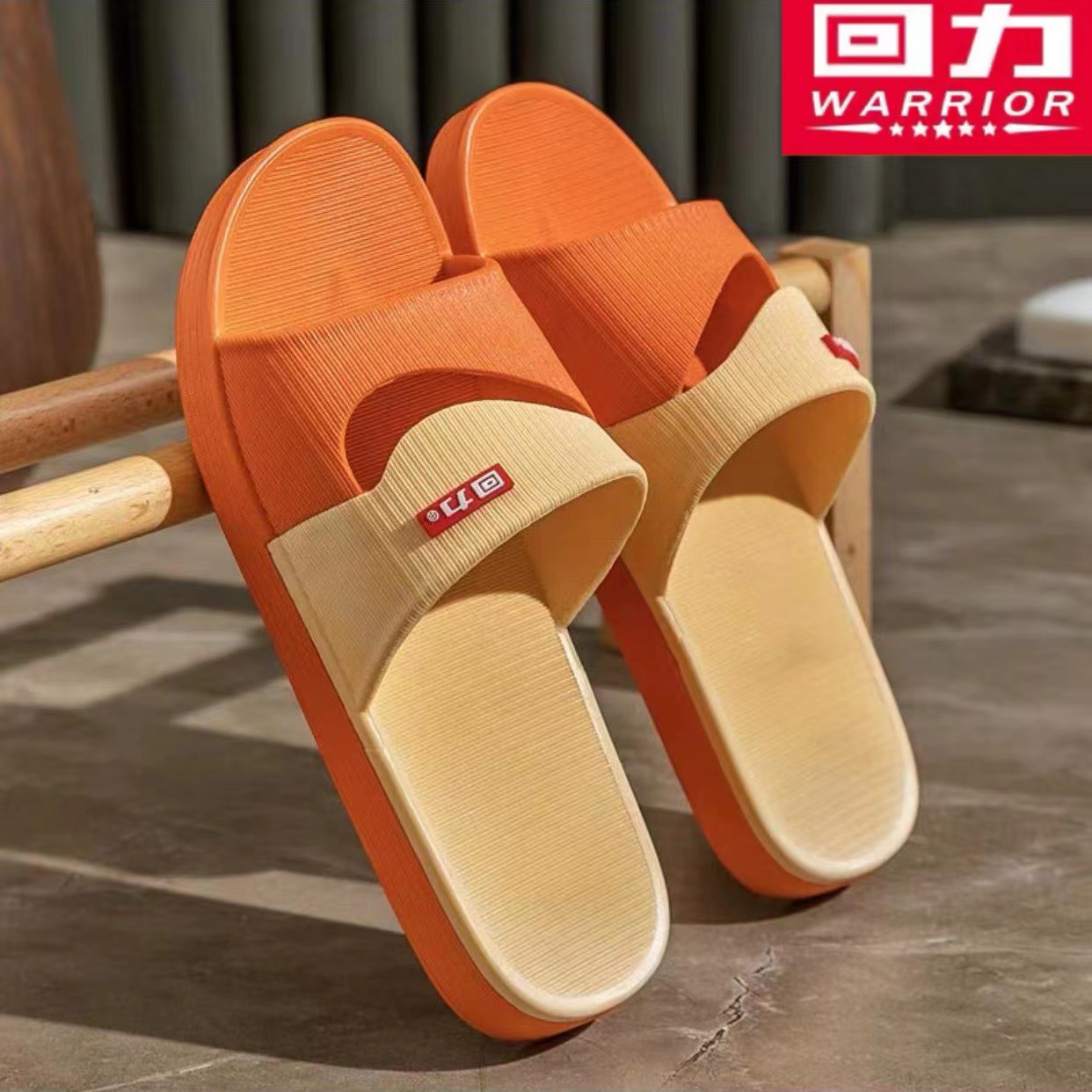 warrior slippers women's 3630 summer home indoor slippers bathroom non-slip deodorant mute slippers wholesale full figure
