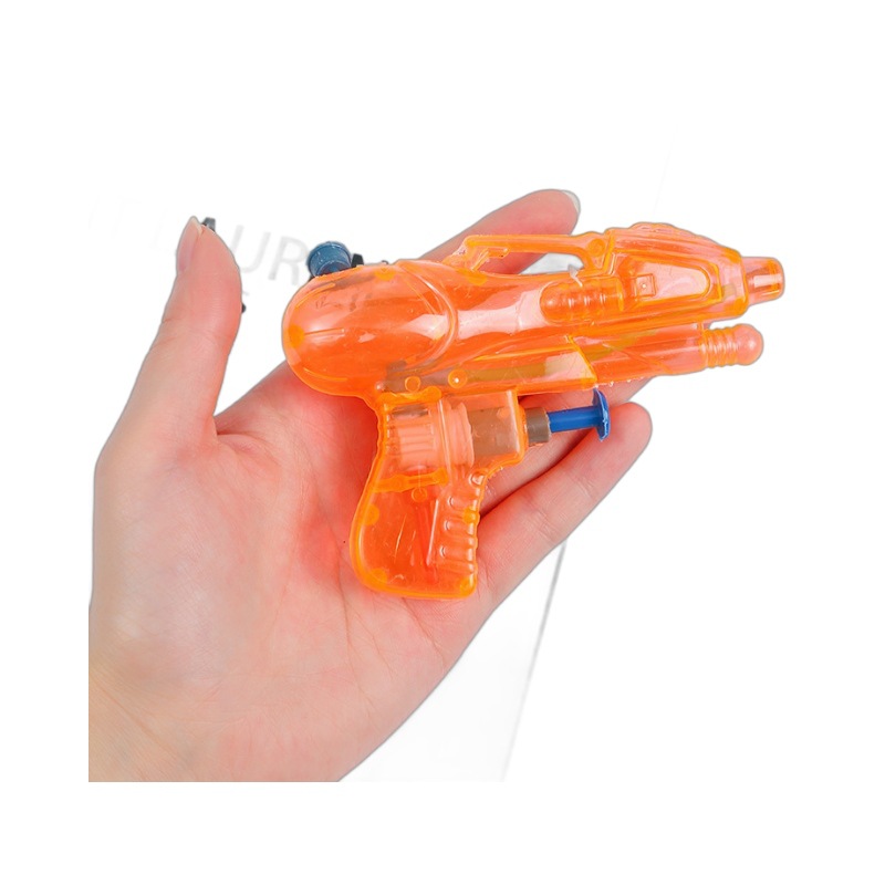 children's toy water gun plastic transparent oral irrigator mini water pistols summer beach children playing with water toys wholesale Item Picture