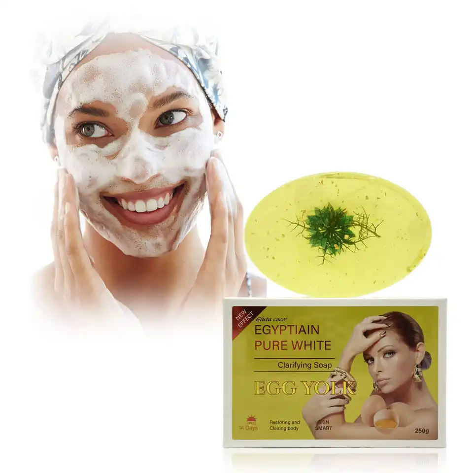Gluta Coco EGG Clarifying Soap Anti Acne Remove Stretch Mark